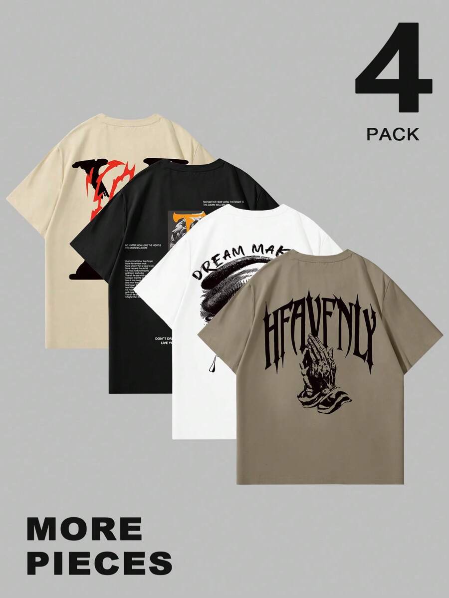 Combo de 4 Camisetas