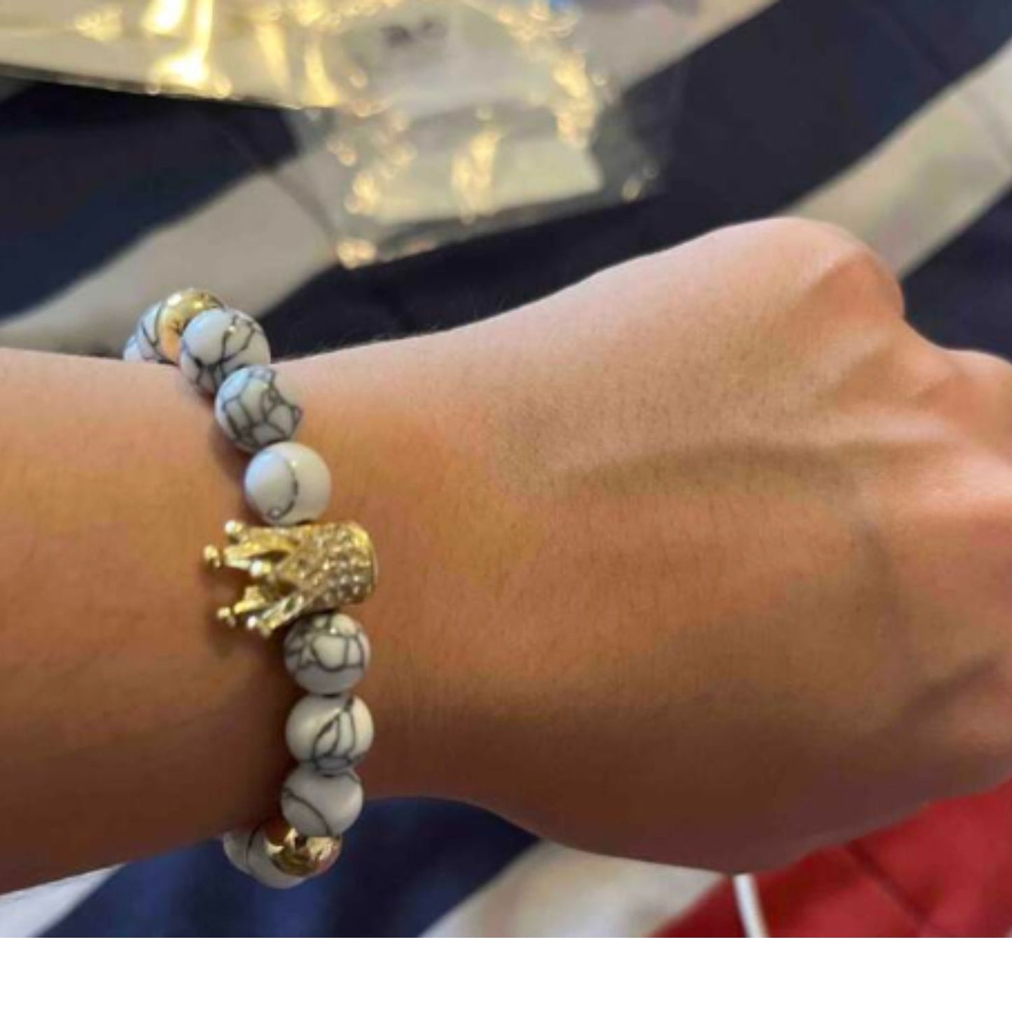 Pulsera de con Dije de corona