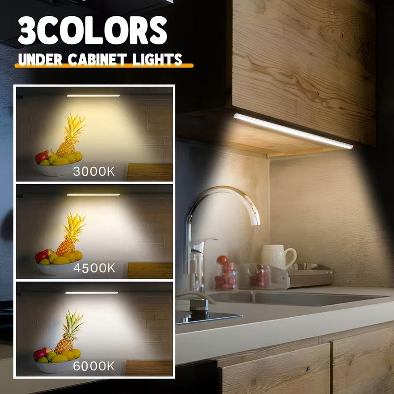 SET DE 3 LUCES CON DETECCION DE MOVIMIENTO