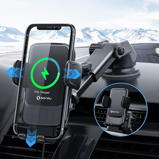 Soporte Inalambrico para cargador de carro