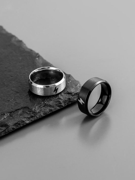 Anillos con Diseños de Rayo