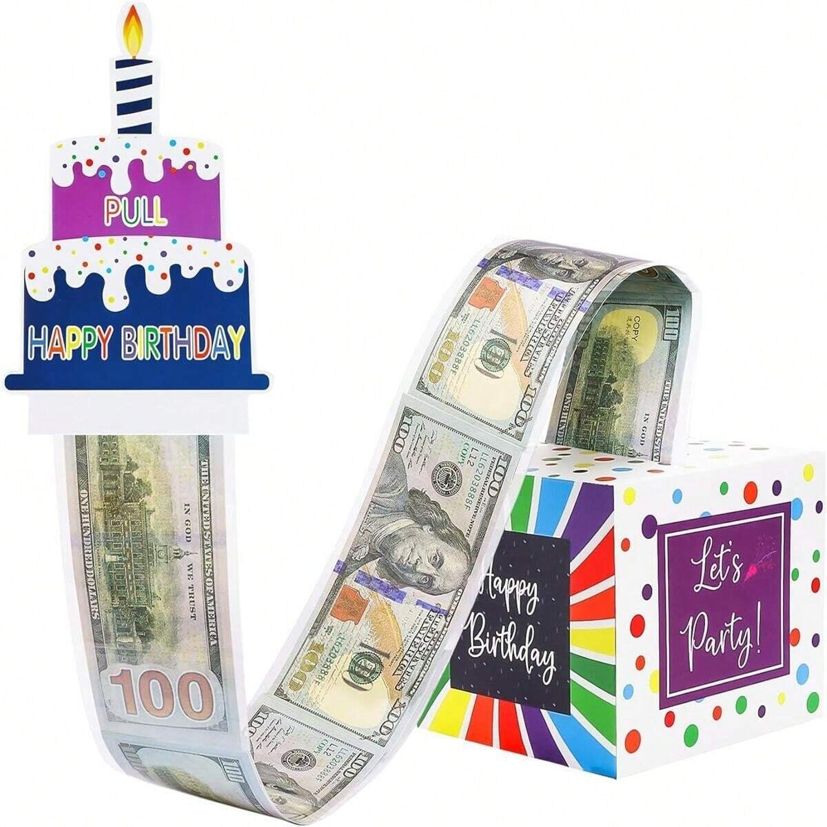 Caja de Regalo en Efectivo