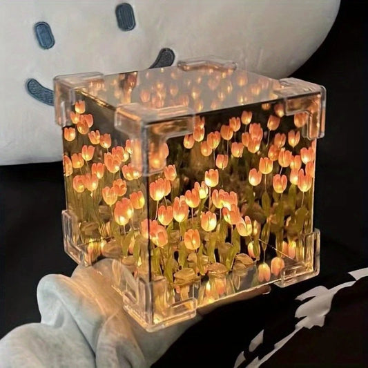 Cubo de Tulipanes