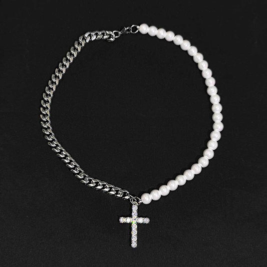 Collar con Dije de cruz
