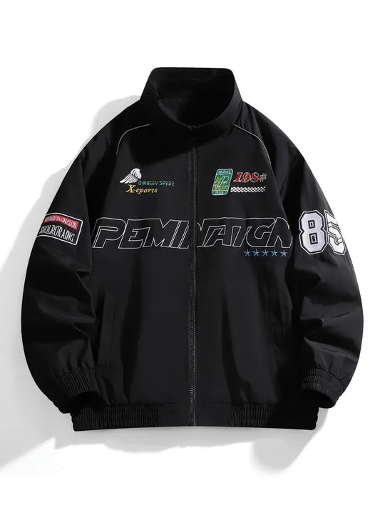 Chaqueta con gráficos de Numeros