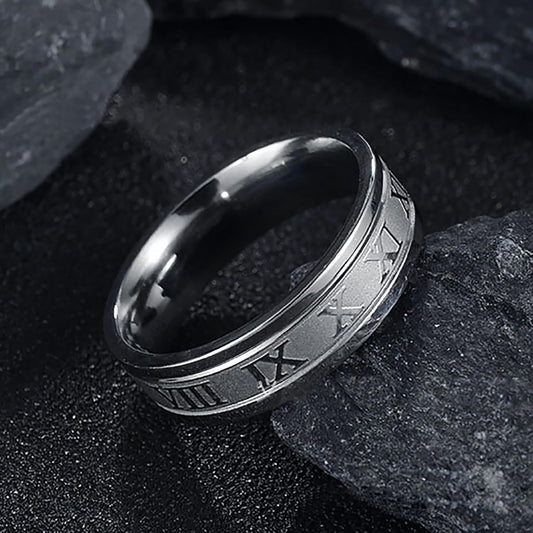 Anillo con Números Romanos