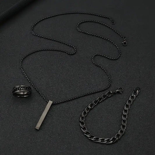 Combo de Collar + Pulsera + Anillo