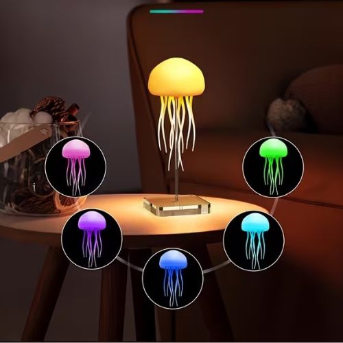 LAMPARA LED CON FORMA DE MEDUSA