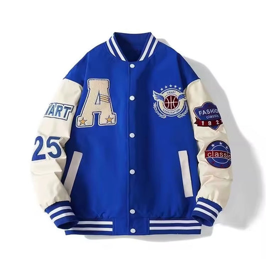 Chaqueta De Bordados De Letras