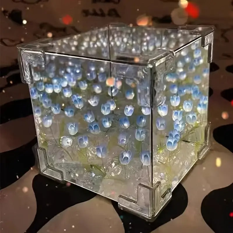 Cubo de Tulipanes