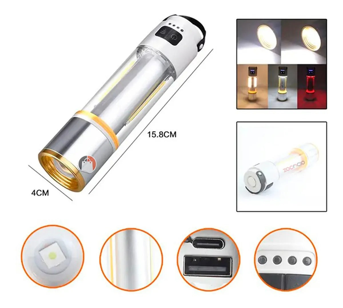 Linterna Led Multifuncional