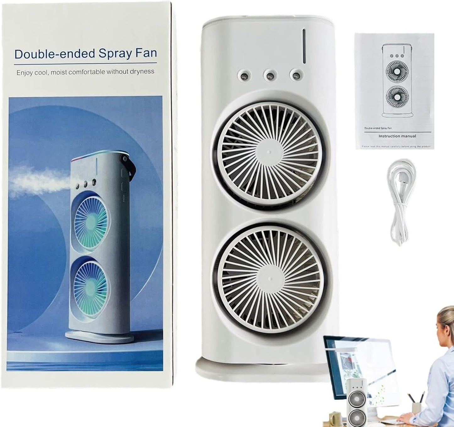 Ventilador de aire acondicionado portátil