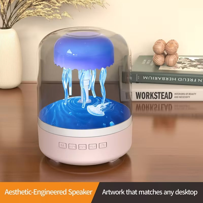 Altavoz + bluetooth con forma de medusa